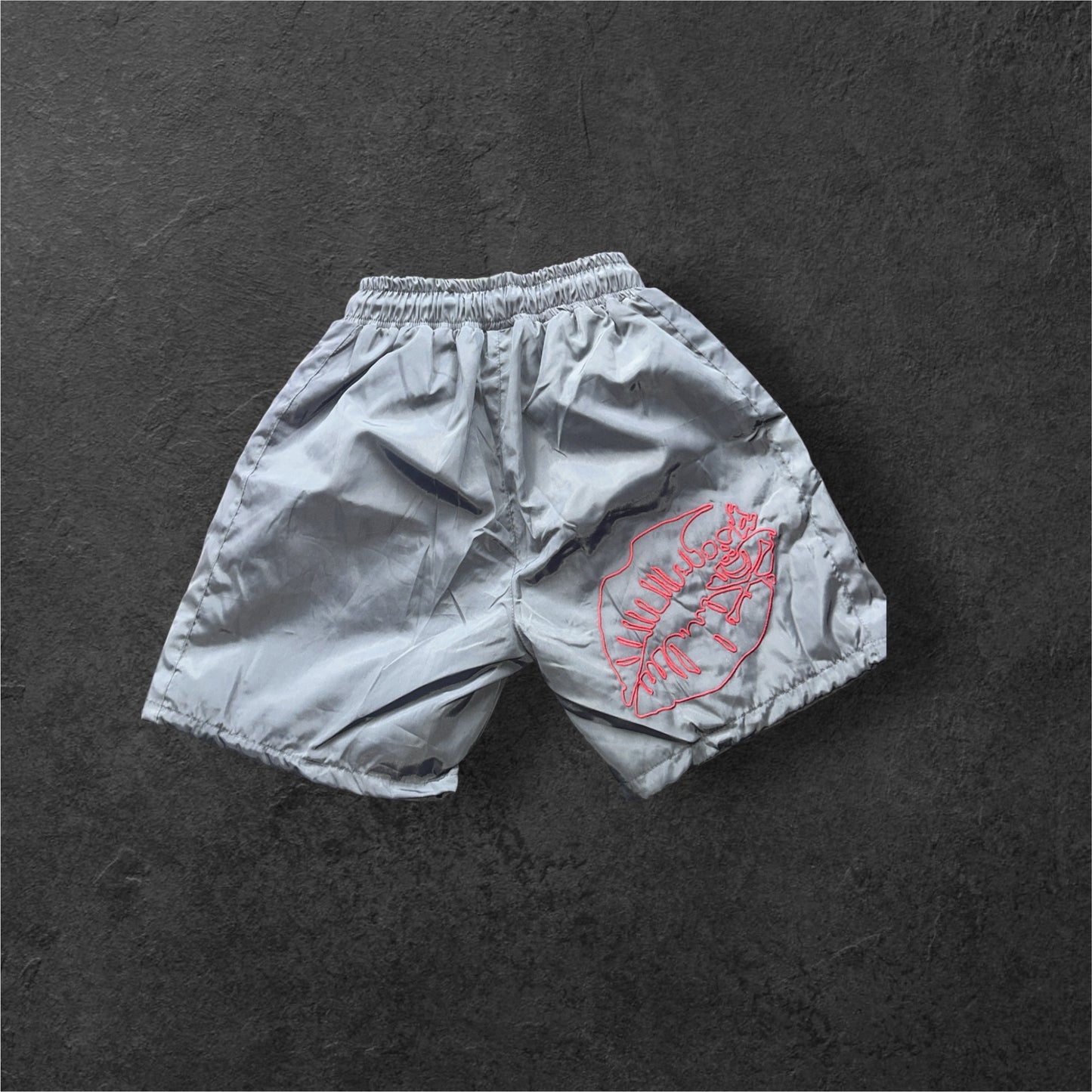 Patch Work Gray Shorts