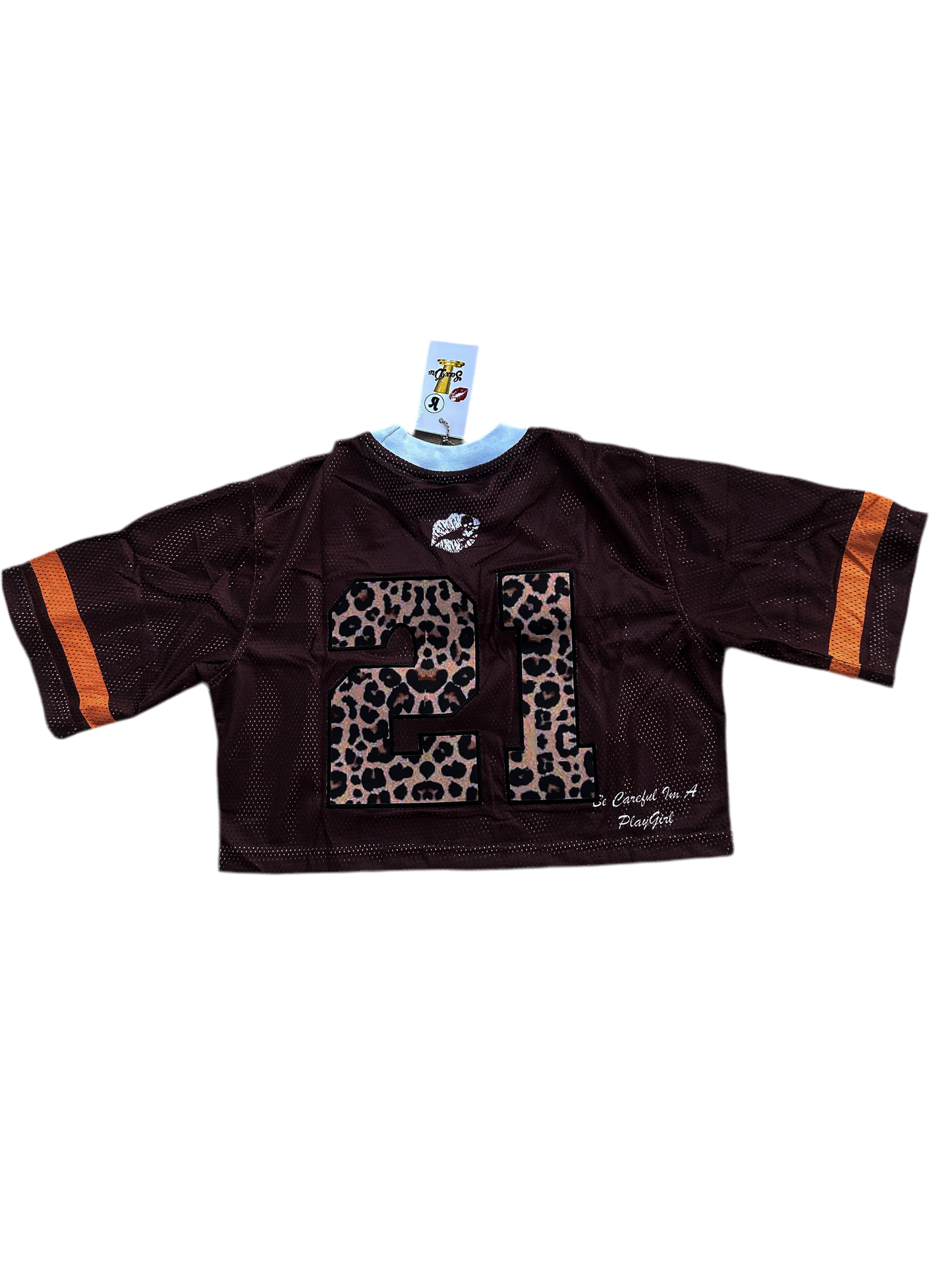 Cropped Brown Women’s Jersey